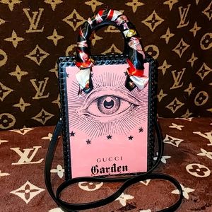 🛍️ GUCCI Garden Shopping Bag + DIY Kit = Fashionable Crossbody Bag 🤩